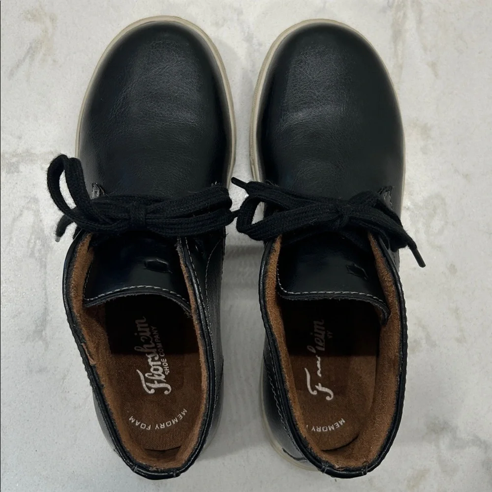 Florsheim Curb Chukka Jr Boys Leather Boots 1M